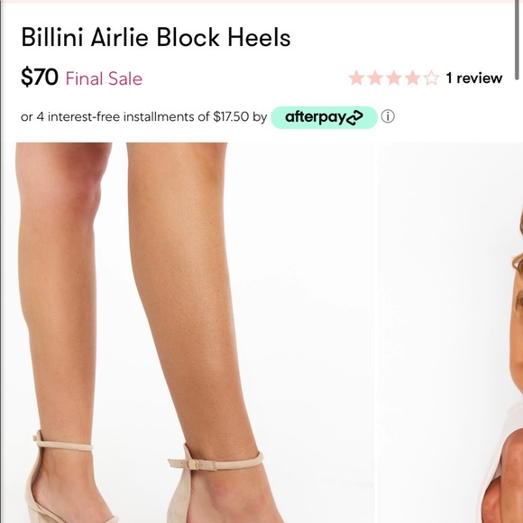 Billini Airlie Block Heels 